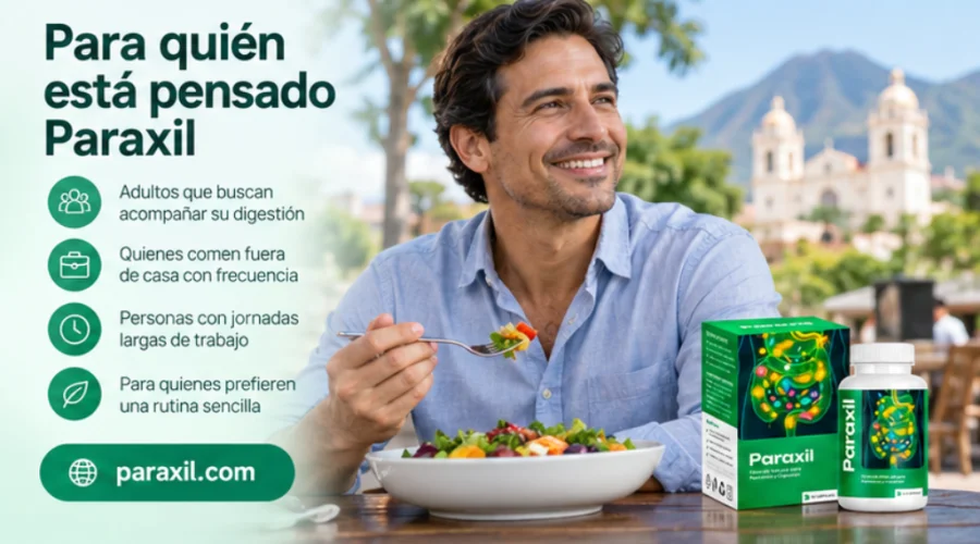 Paraxil — suplemento pensado para adultos con rutinas exigentes